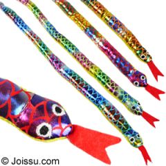 22" Plush Shiny Snakes 35-712